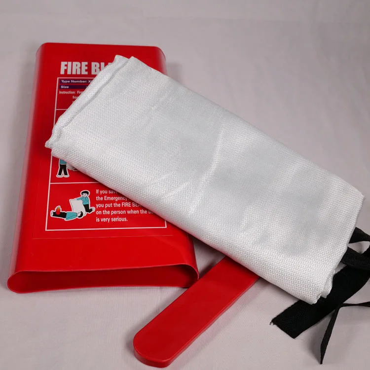 China Manufacture Free Sample Emergency 100% Fiberglass Fireproof Fire Blanket