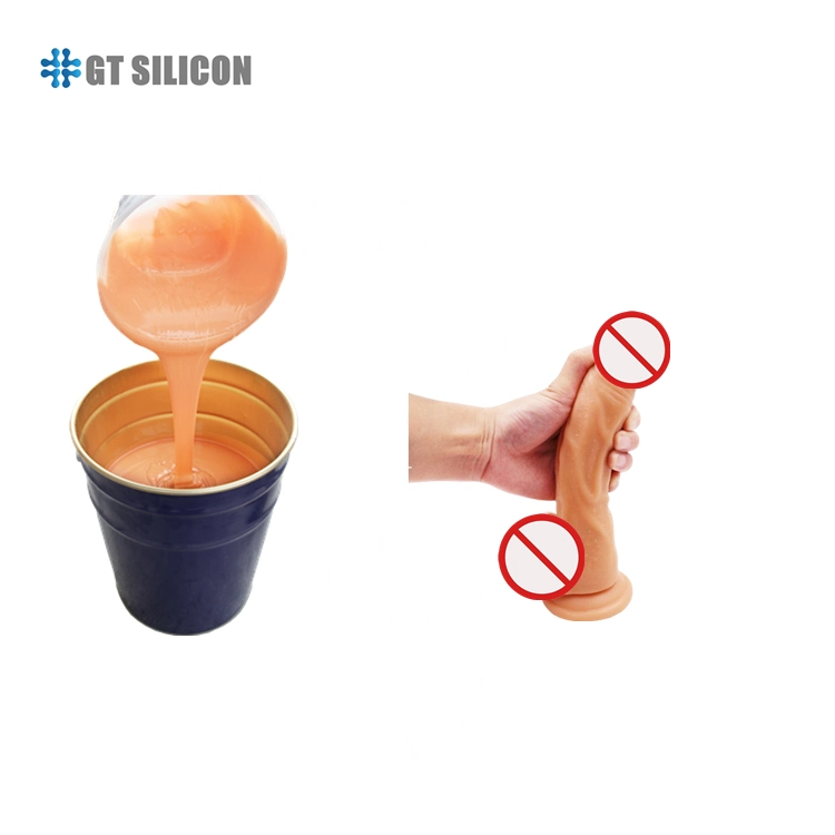 RTV-2 Room Temperature Vulcanized Liquid Silicon Addition Reaction Silicone Rubber for Sex Toys