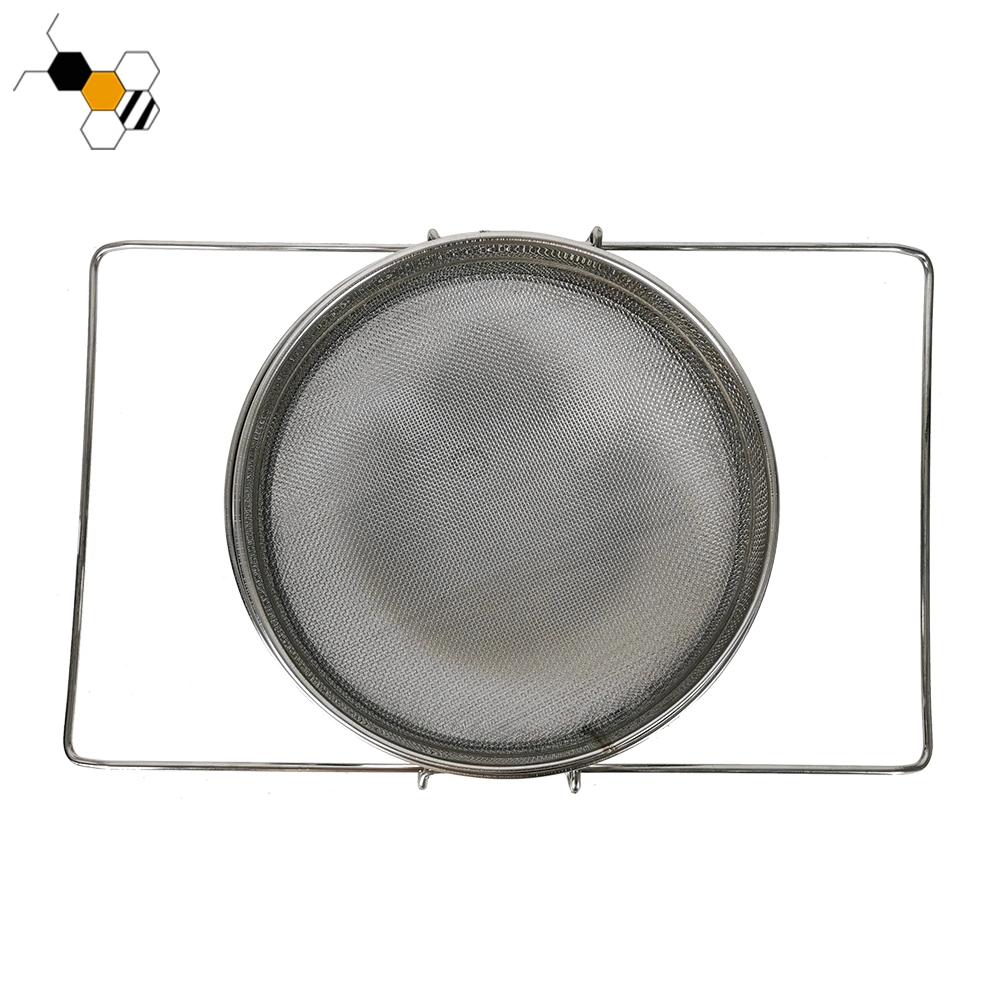 Honey Strainer Stainless Steel Double Layer Honey Sieve Strainer Honey Filter