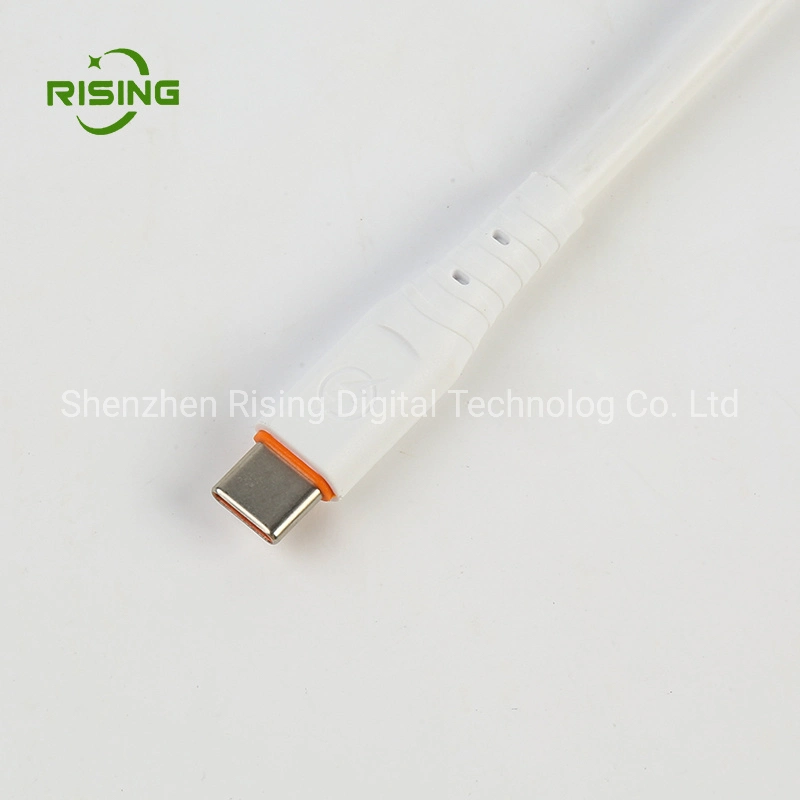 2 Meters Long Mobile Phone Silicone Data Cable