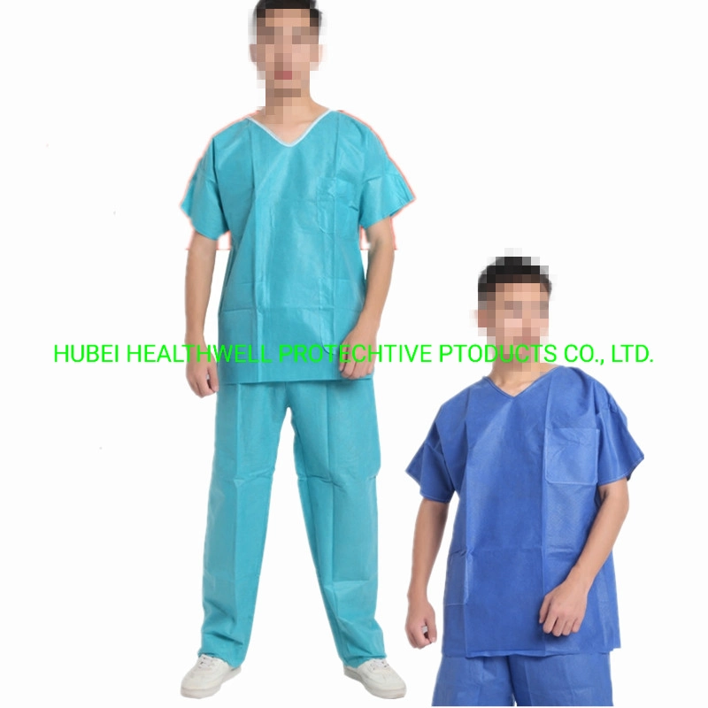 Beautiful Design Medical Round Neck Scrub Clothings Doctor Scrub Suit