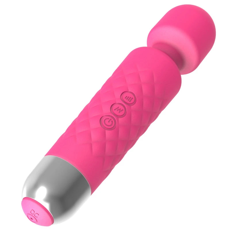 Hot Sale Rechargedable Vibrating Magic Massager Vibrator Wand Sex Toy for Women