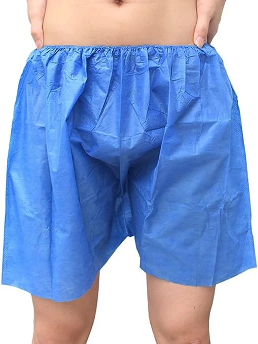 Men Disposable Boxer Shorts Boxer Shorts Disposable Underwear for Travel SPA