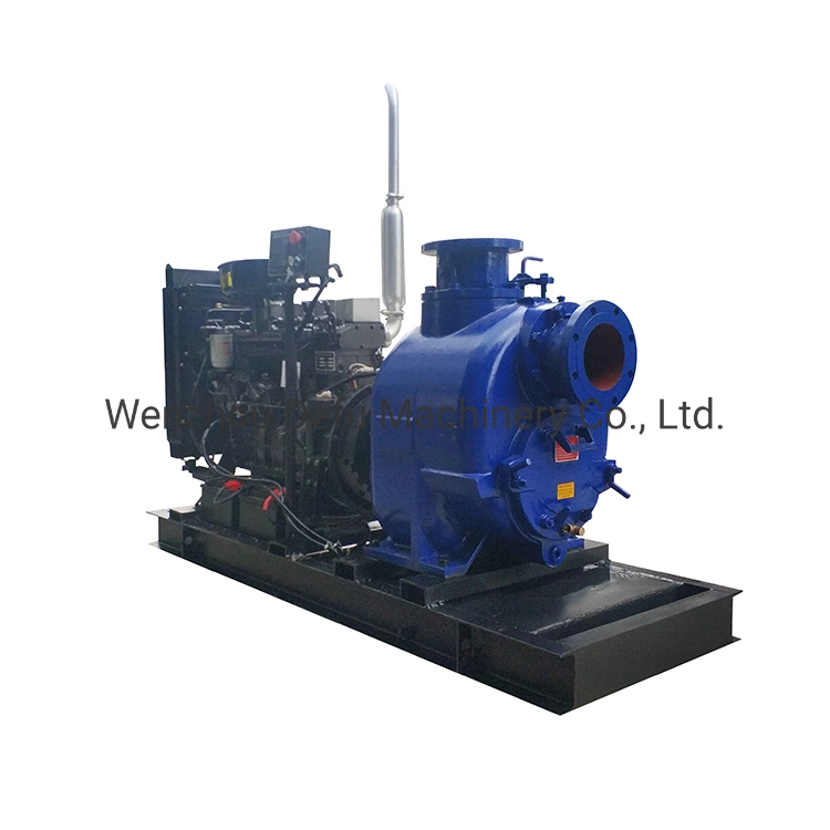 100m3/H 4 Inch Self Priming Diesel Engine Sludge Pump