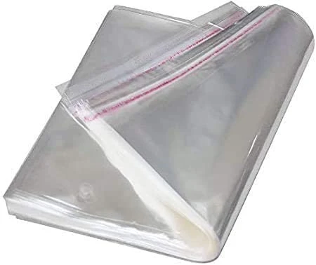 Sac en plastique transparent auto-adhésif personnalisé bon marché OPP/PE/CPP/BOPP/PP pour l'emballage de vêtements et l'emballage alimentaire.