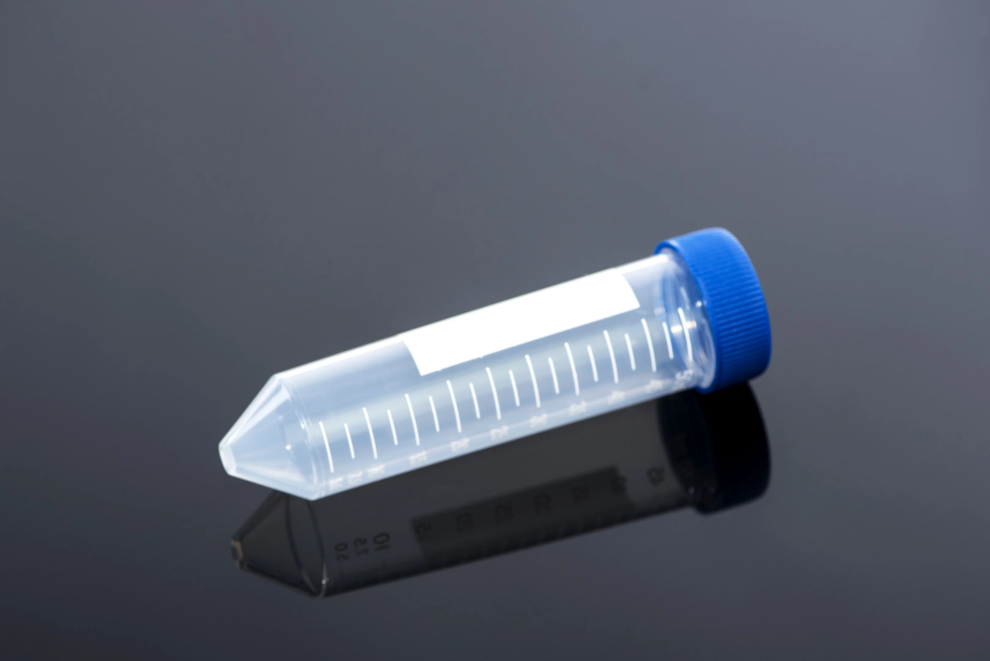 Flat-Top Cap, PP, Conical, Bulk Pack, Sterile, CE, ISO Certified 50ml Centrifuge Tubes.