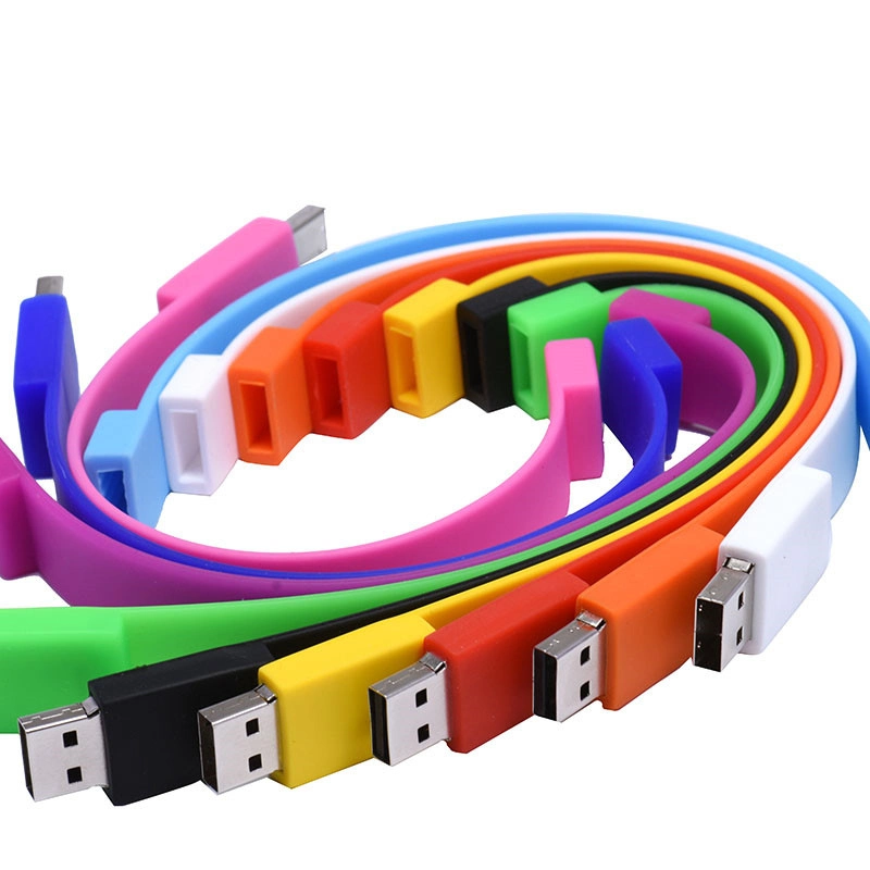 محركات أقراص USB بسرعة 4 جيجابت من السيليكون رخيصة الحجم محرك أقراص USB سعة 64 جيجابايت من نوع Wrisband/Wristband