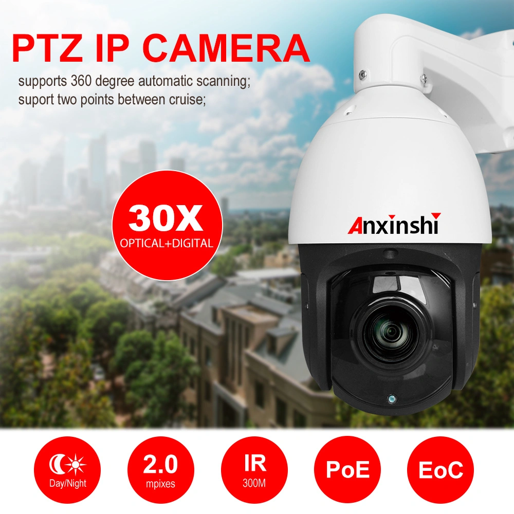 Le suivi de l'homme Anxinshi 2MP caméra PTZ IP