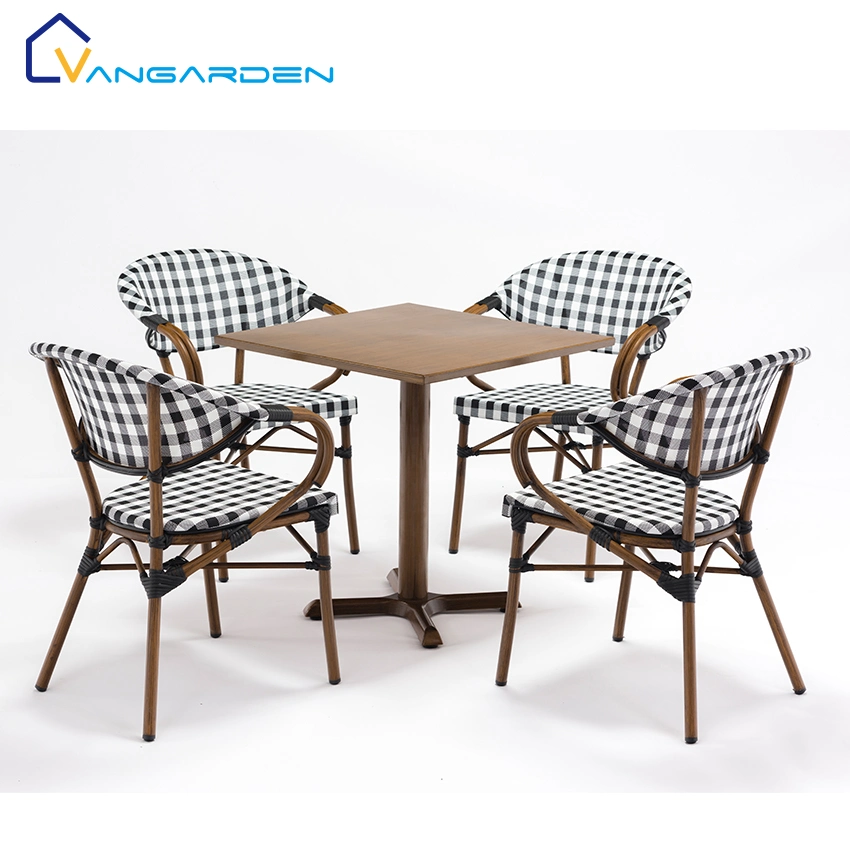 Leisure Patio Metal Garden Sets Furniture Outdoor for Coffee Shop