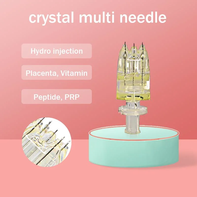 Disposable Syringe Multi Needles 4 Pins 5/9 Pin Crystal Multi Injector Needle