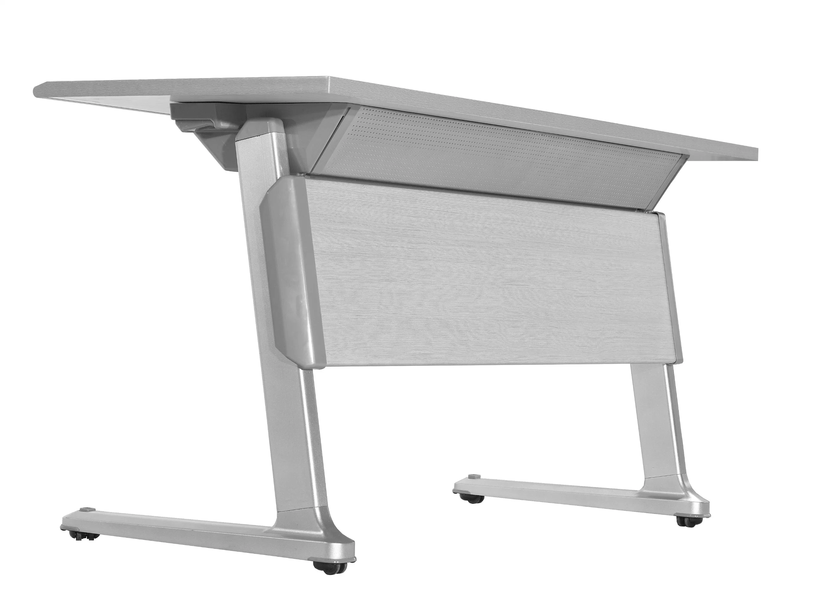 Aluminum Swivel Meeting Computer Folding Conference Office Table