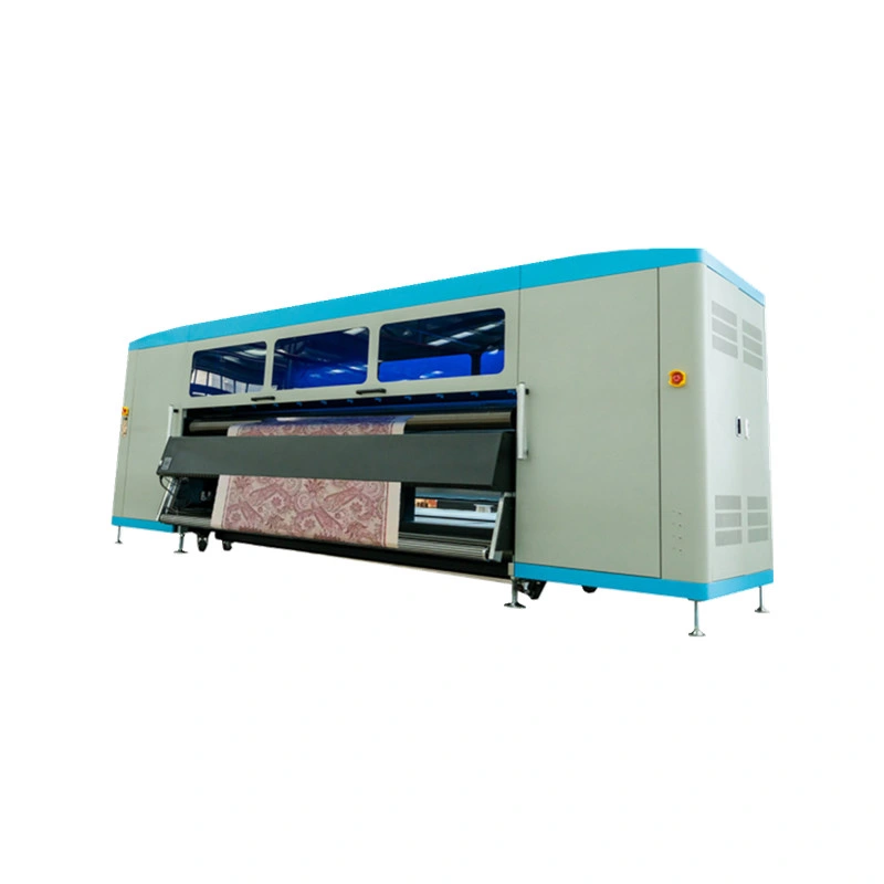 New Design 8 Head 4 Color Textile Industrial Digital Printing Machine