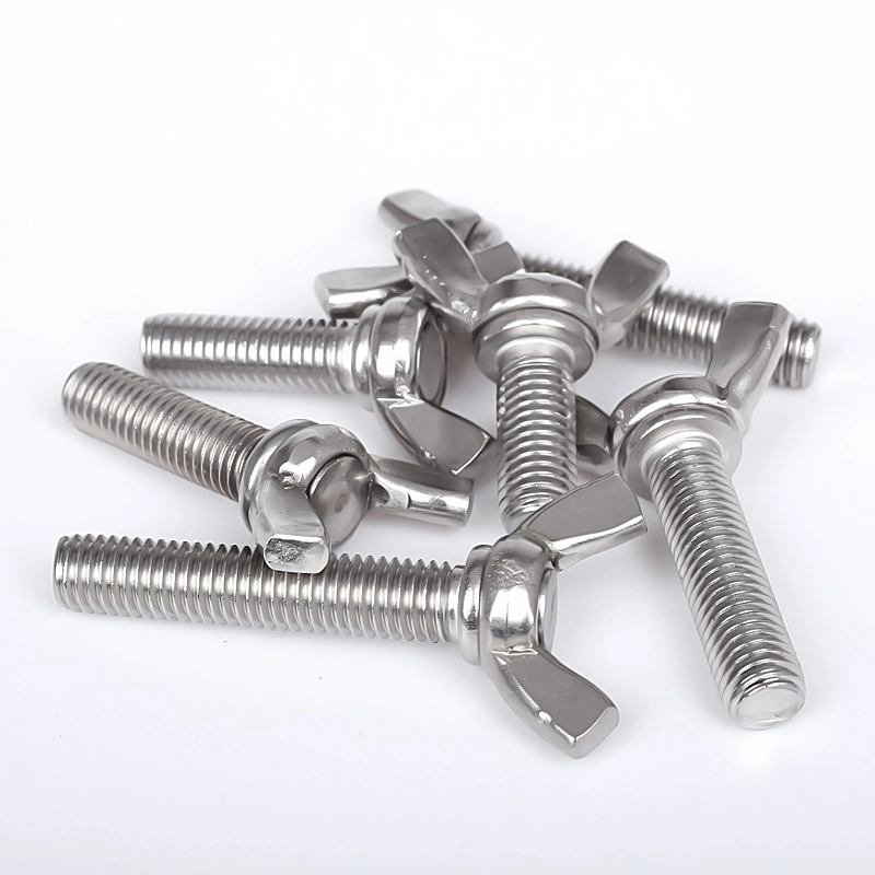 Wholesale/Supplier Factory Butterfly Bolt SS304 SS316 Stainless Steel Wing Bolt