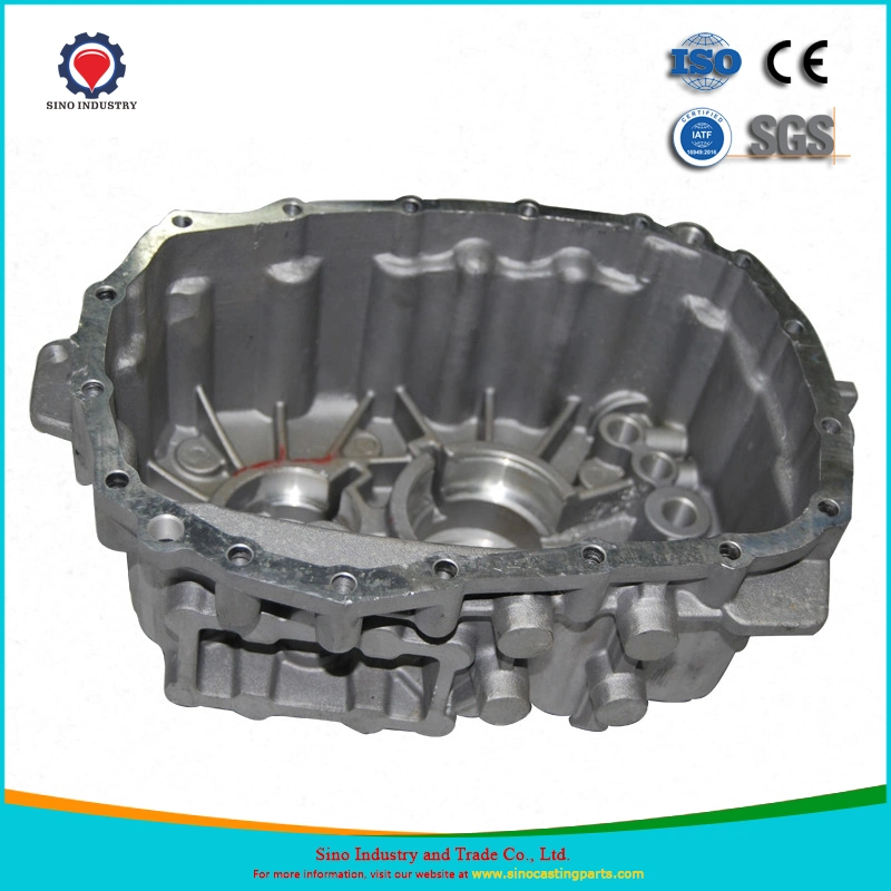 OEM Auto Spare Parts Sand Casting with Precision CNC Machining for Gearbox Housing/Casing/Shell Customized Mechanical/Machinery Part