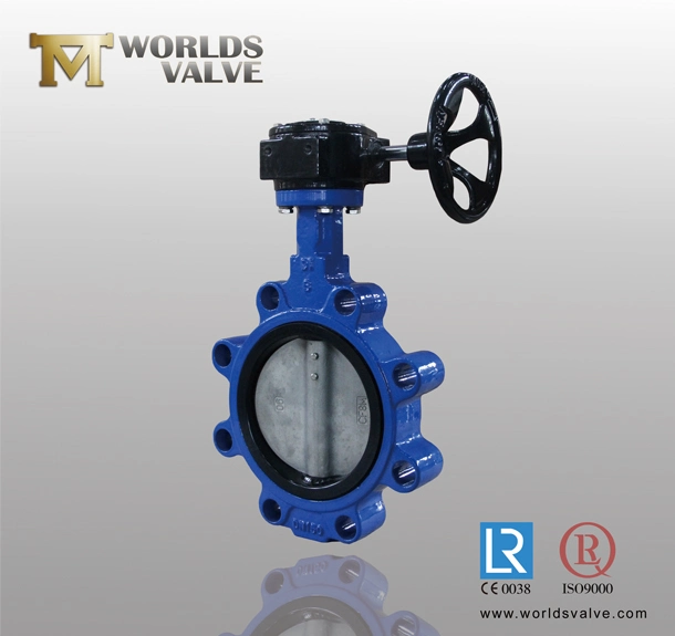 Ggg40 Ggg50 EPDM NBR Sealing Full Lugged Butterfly Valves Ss Body and Disc