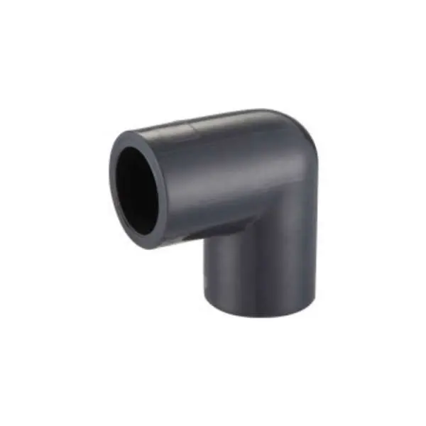 Dark Grey Color Sch80 PVC Pipe Fittings Brass Male Thread Coupling