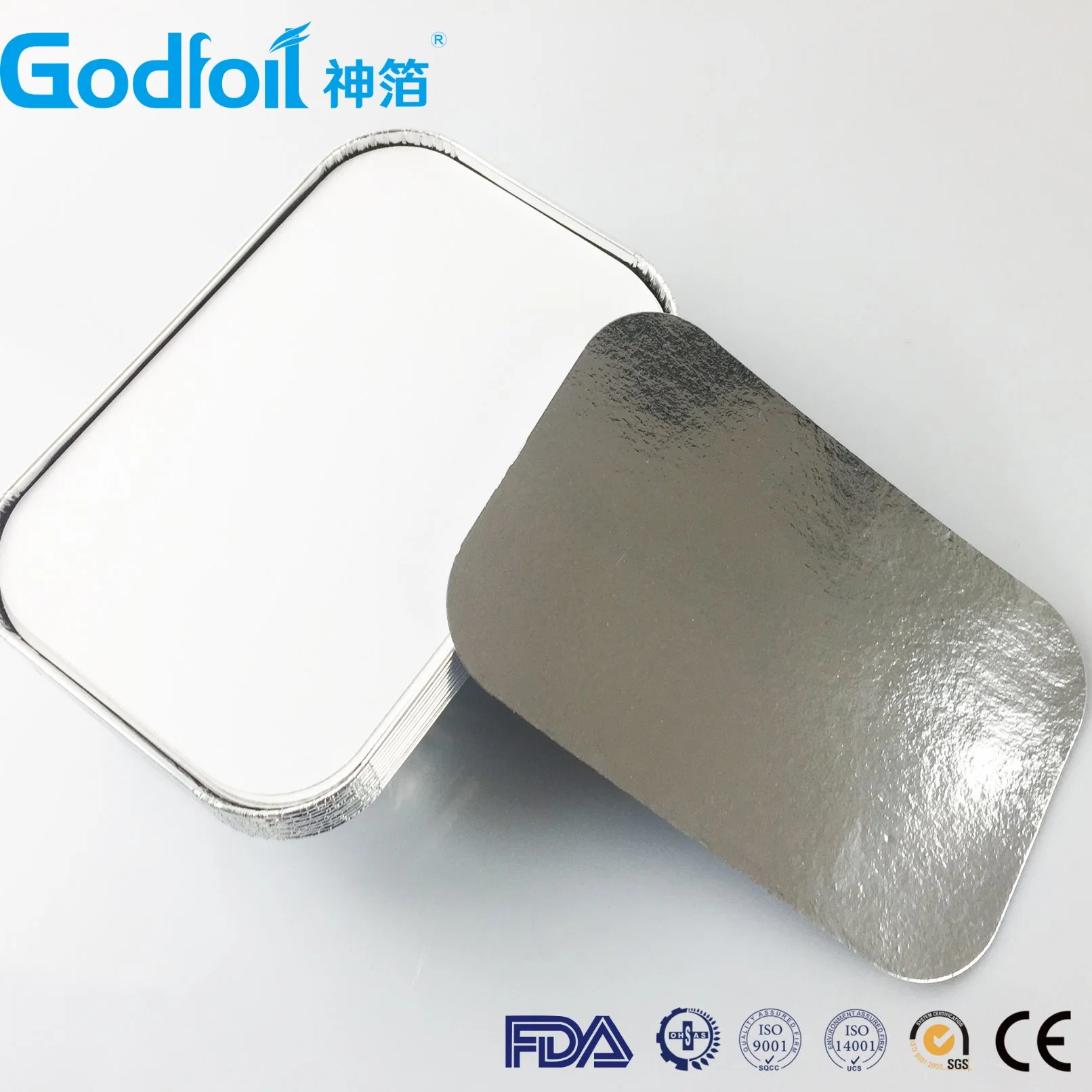 Disposable Silver Aluminium Foil Paper Lid for Daily Use