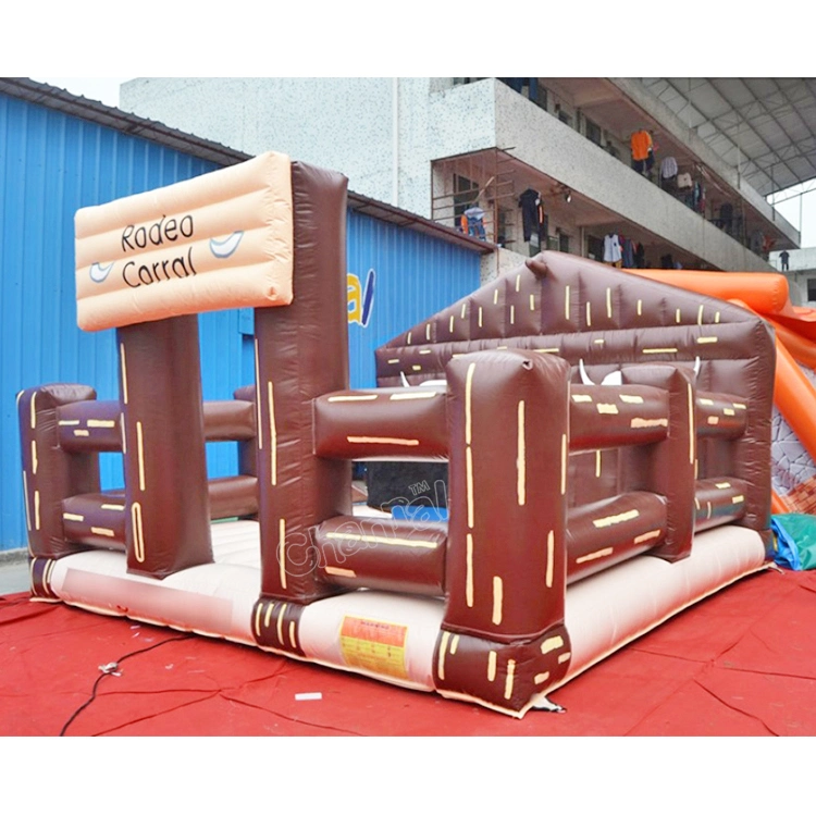 Outdoor Commercial Mechanical Riding Bull Game Inflatable Sports Games Mechanical Bucking Riding Bull