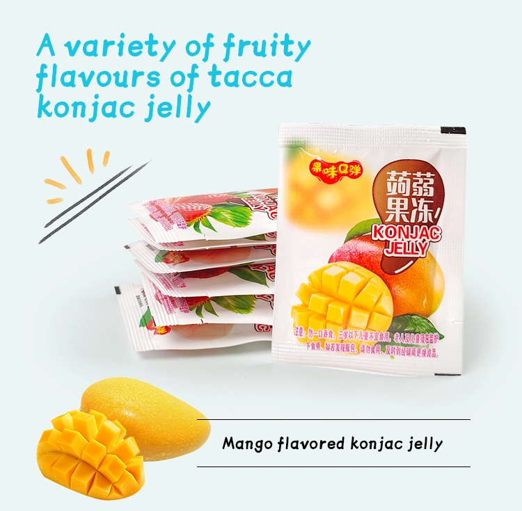 Instant Zero Fat Adults Instant Shirataki Konjac Jelly fruta