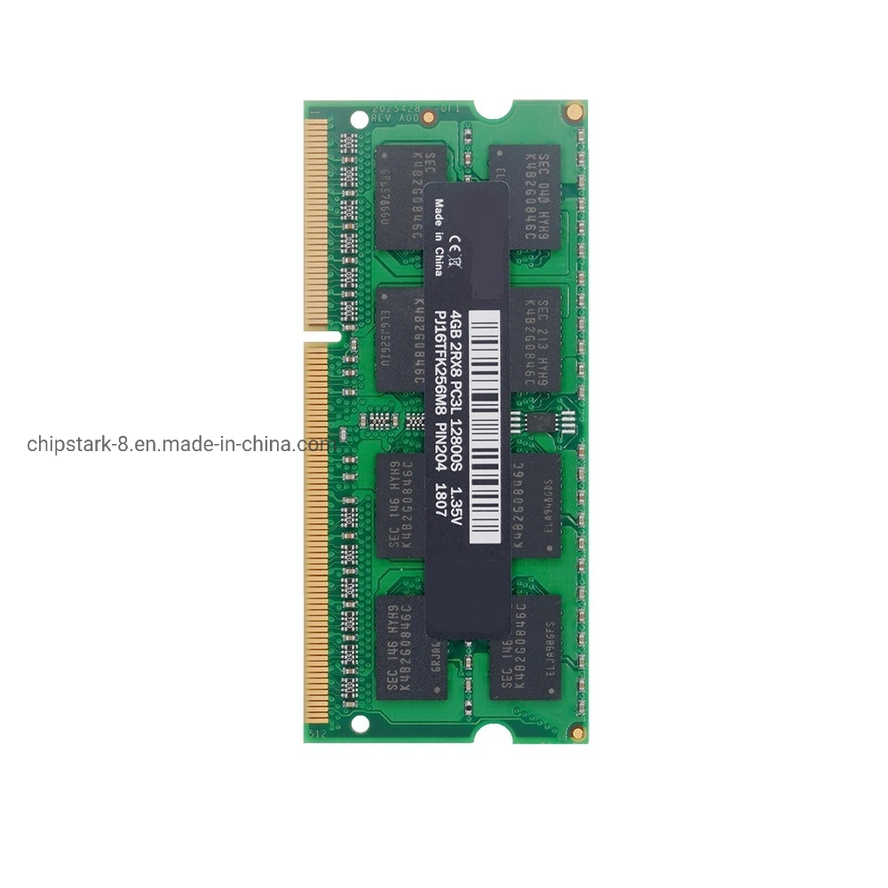 ذاكرة DDR3 سعة 4 جيجابايت ذاكرة RAM SODIMM سعة 4 جيجابايت بسرعة 1333/1600 ميجاهرتز 1.35 فولت/1.5 فولت ذاكرة RAM محمولة