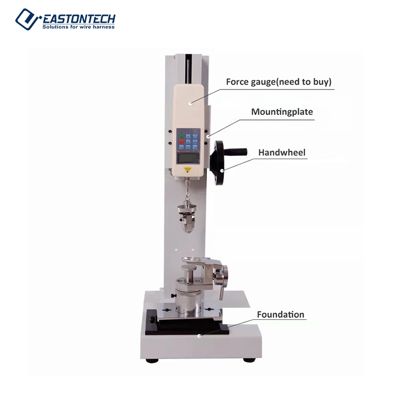 Prueba de espiral de vibración lateral 1000N de la Eastontech Easy Operated Manual Force Guage Soporte