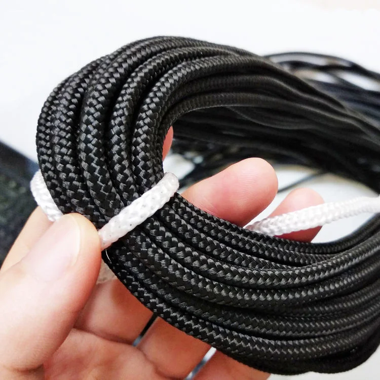 1mm-20mm cordages tressés, 3mm/4mm/10mm/16mm PP/polyester/nylon Corde tressée