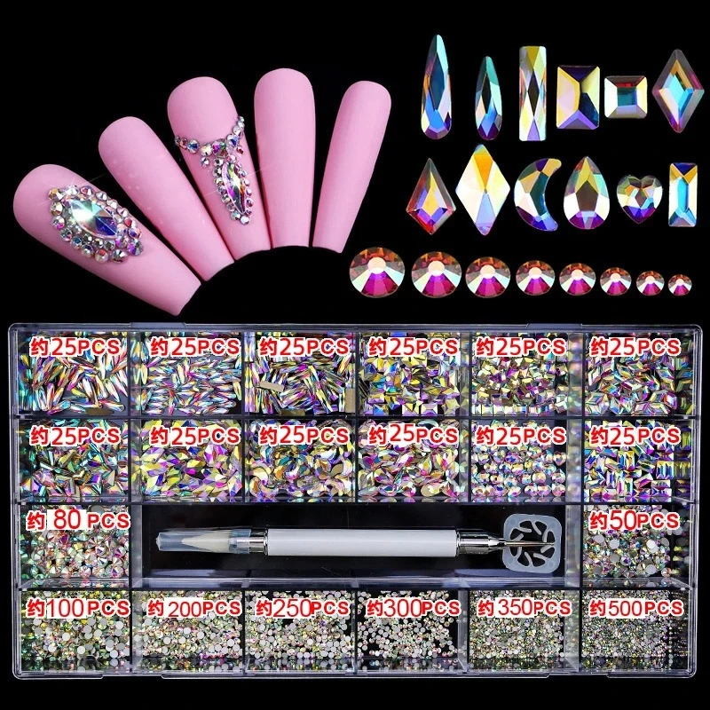 Nagel Schönheit Nagel Zubehör Nagel Dekoration Nail Arts Strass