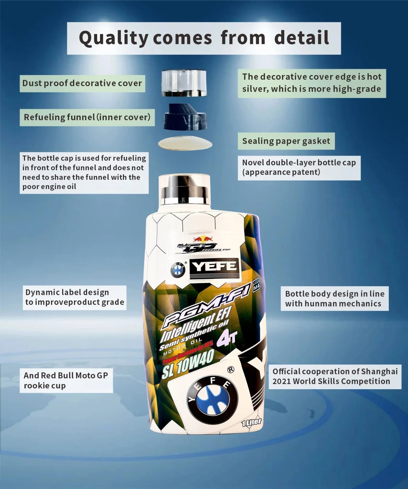 Factory Direct Sales of High Performance Anti - Wear Turbocharged Diesel Engine Lubricating Oil