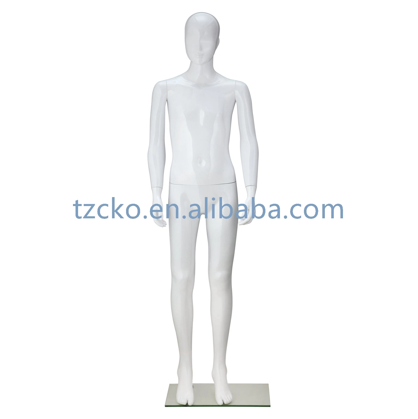 Zeigen Dummy Black Mannequin Ganzkörper PP Teenager Mannequin Kopf