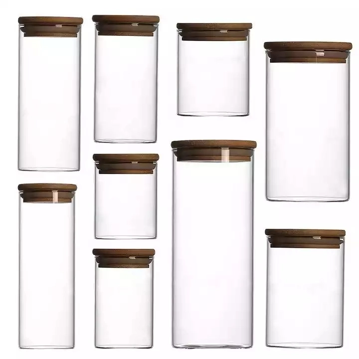 Best Selling Multi-Use Storage Container in Kitchen Glass Jar for Food