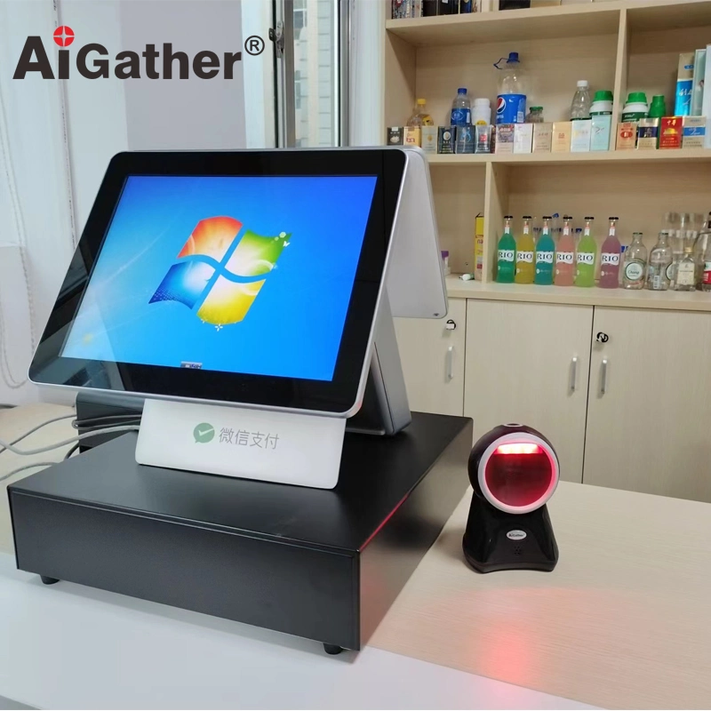 Global Shutter 3mil 2D Desktop Barcode Scanner for POS System