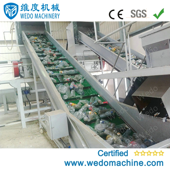 Waste PVC/PP/PE/Pet Film Bag/Sheet/Can/Profile/Bottle/Barrel Metal Cable Wire Industrial Small/Mini Plastic Recycling Machine