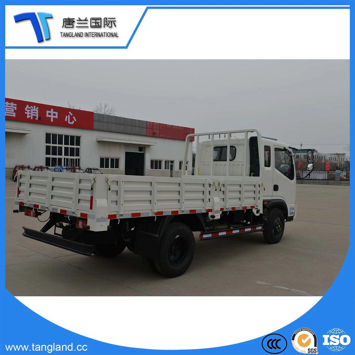 Loading Cargo Truck/Flatebd Truck Load4-8 Tons Wheel Truck