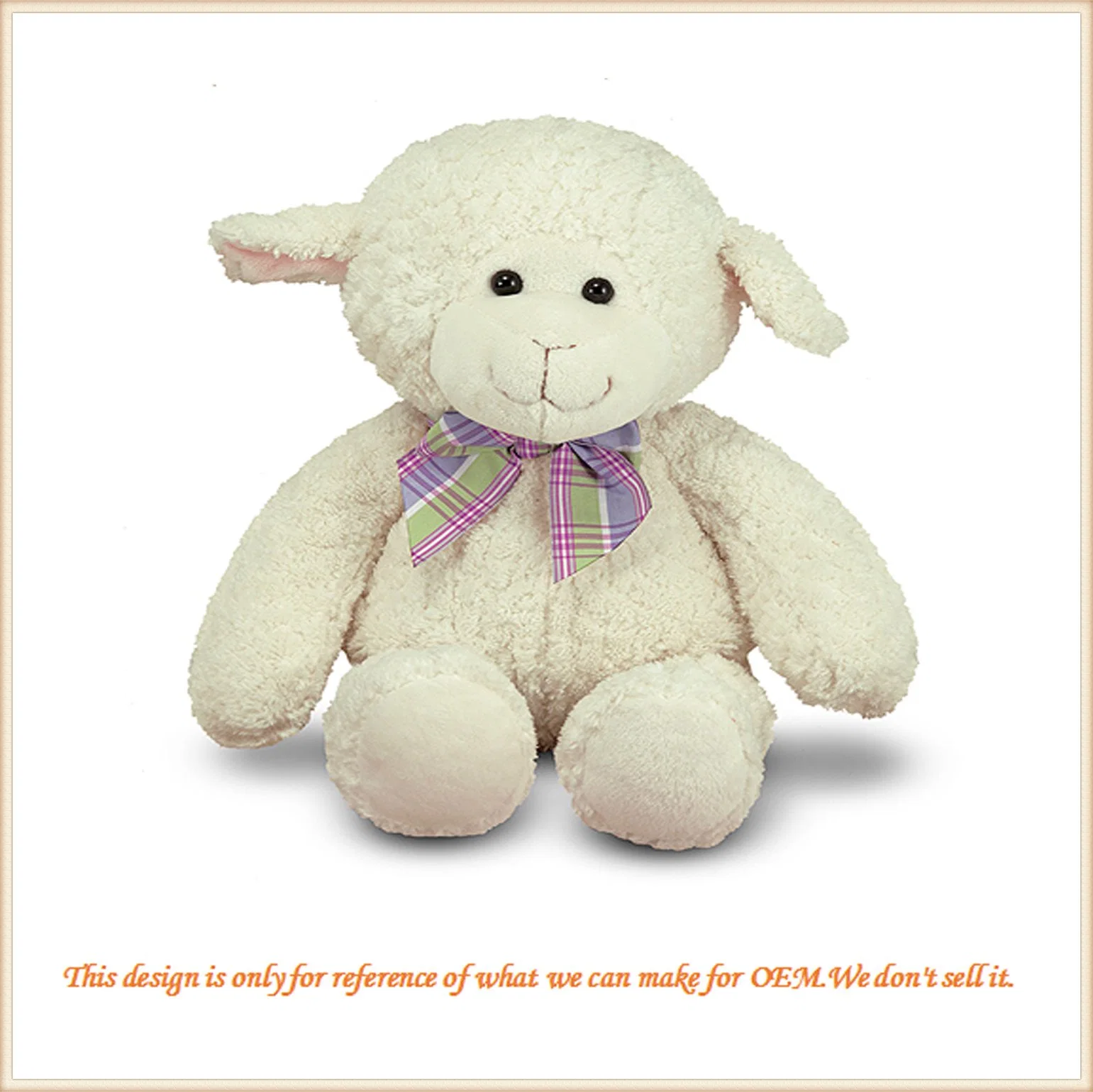 Soft Plush Stuffed Animal Sheep Children Toy for Children