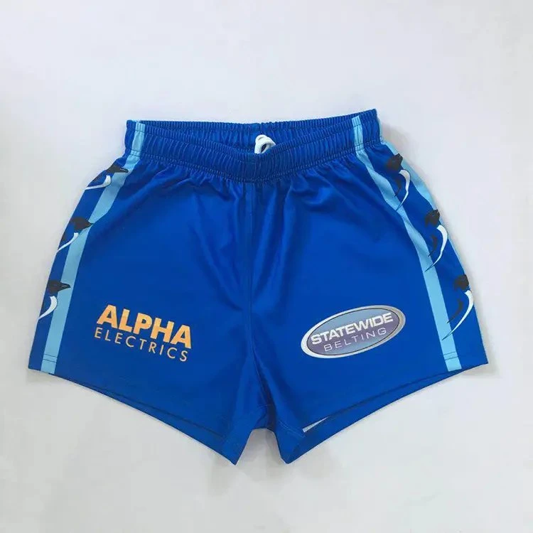 Neue Design maßgeschneiderte AFL Team Shorts Low MOQ AFL Shorts Fußballshorts Herren Rugby Shorts Custom Sport Shorts