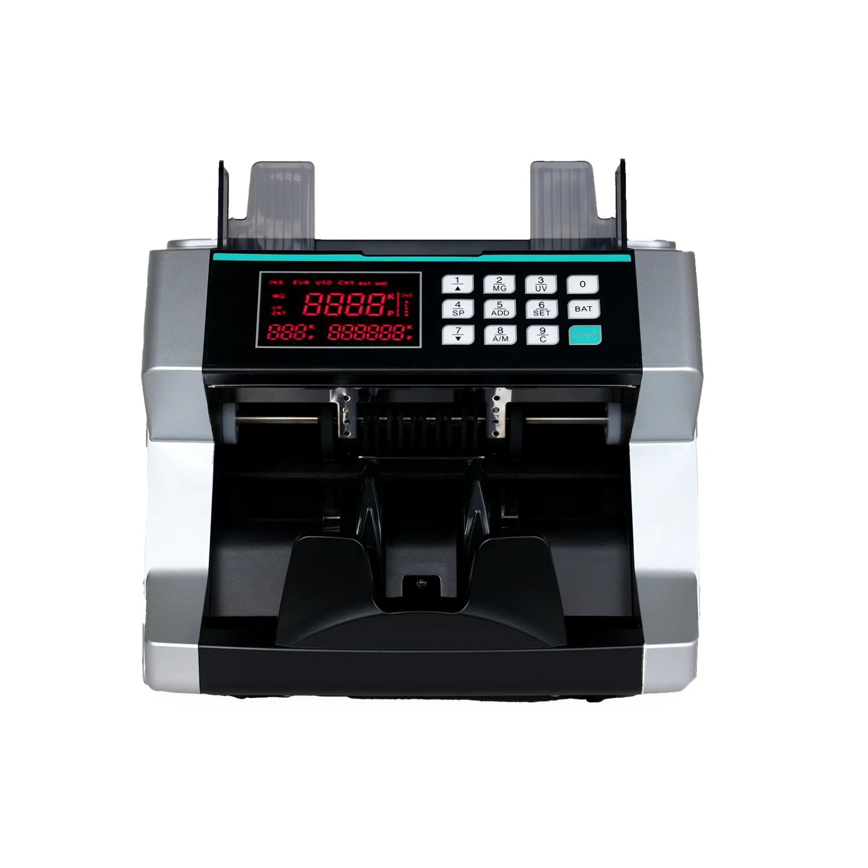 Union 0734 Electric Money Counter Money Counting Machine CIS Multi Contador de moeda