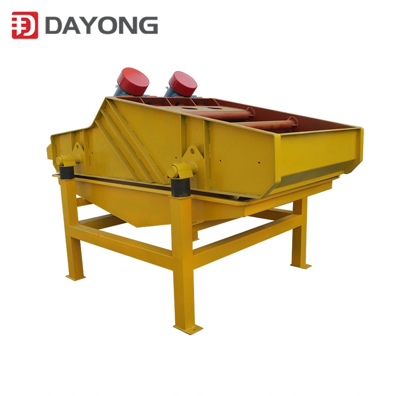 1500X3000 New Design Circular Double Deck Sand Separator Auto Centering Single Deck Dewatering Vibrating Screen