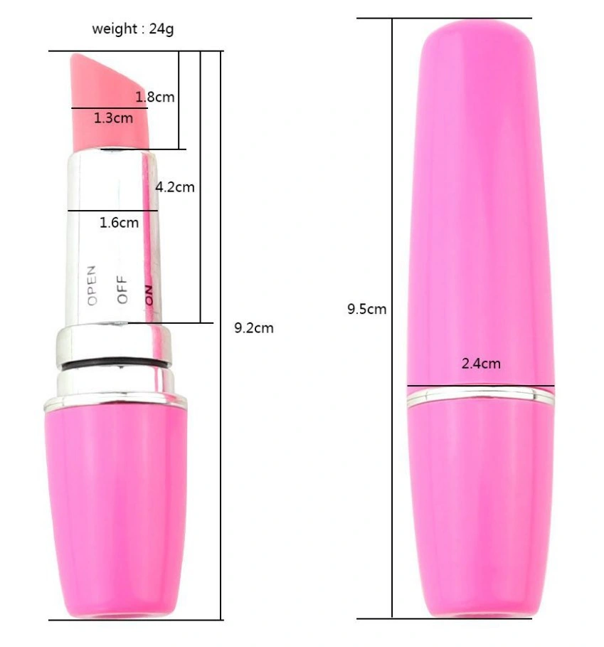 Mini-Lippenstift-AV-Stick-G-Punkt-Massagegerät mit Ei-Sprung