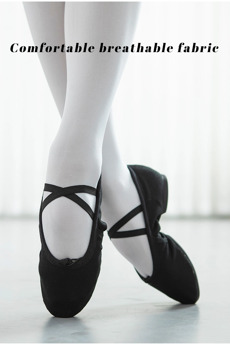 Ladies Cancas Toe Low Heel Ballet Outdoor Shoes