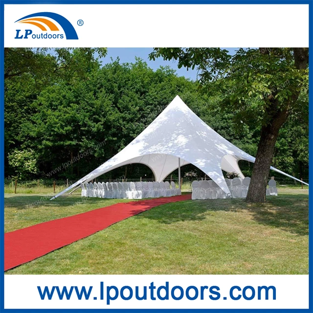 Customized Size Outdoor Beach Sea Event Single Top Star Tent