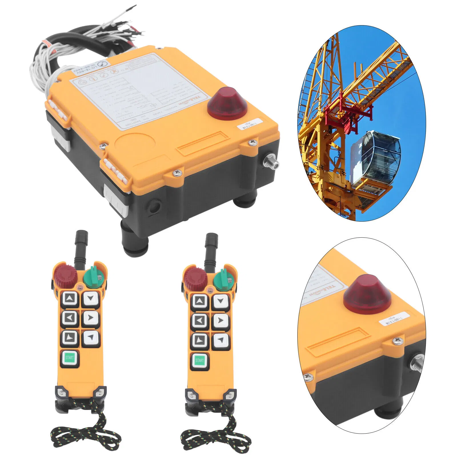 High quality/High cost performance Customized Control F24-6D Crane Wireless Remote Control Hot Sale