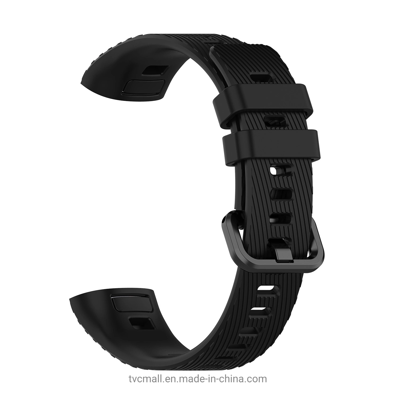 TPU Smart Bracelet Strap Replacement Band for Huawei Band 4 PRO - Black