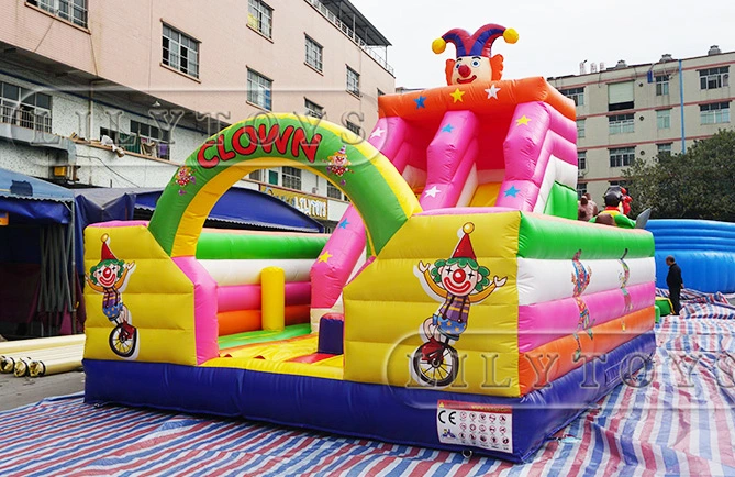 PVC Inflatable Bouncer Clown Inflatable Toys for Kids Inflatable Jumping Castle Commercial Bouncy Castle