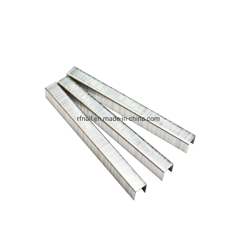 21 Gauge Galvanized 80 Series Staples for Staples Nailer for Furniture