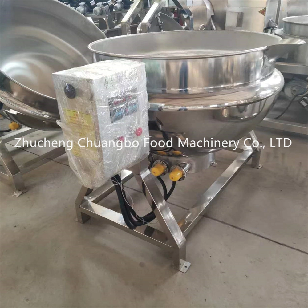 Industrial Electric Heating Sugar Soup Cooking Kettle