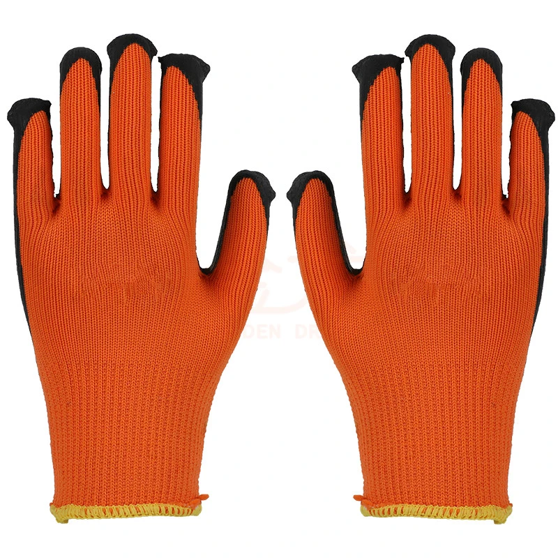 Cheap Chinese Factory 2023 7g Winter Men Work out Gloves for Hand Protective Labor Gloves 3/4 Dipping