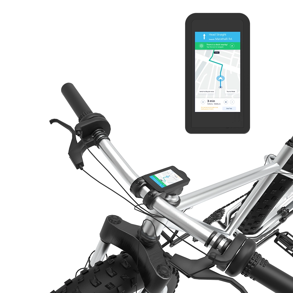 Moniteur Inbike Bluetooth Cycling Bike WiFi sans fil 4G Android tachymètre de vélo GPS Téléphone Ordinateur pour vélo