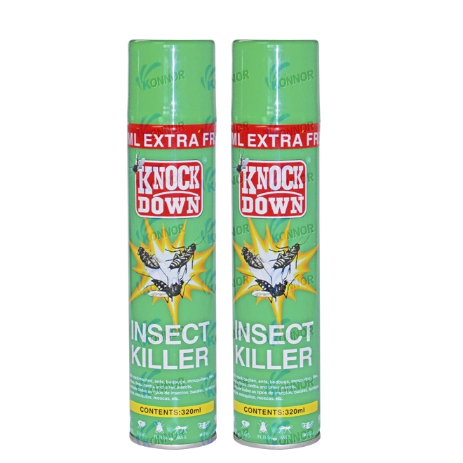 Insecticida eficaz Spray para matar mosquitos, cucarachas y otros insectos