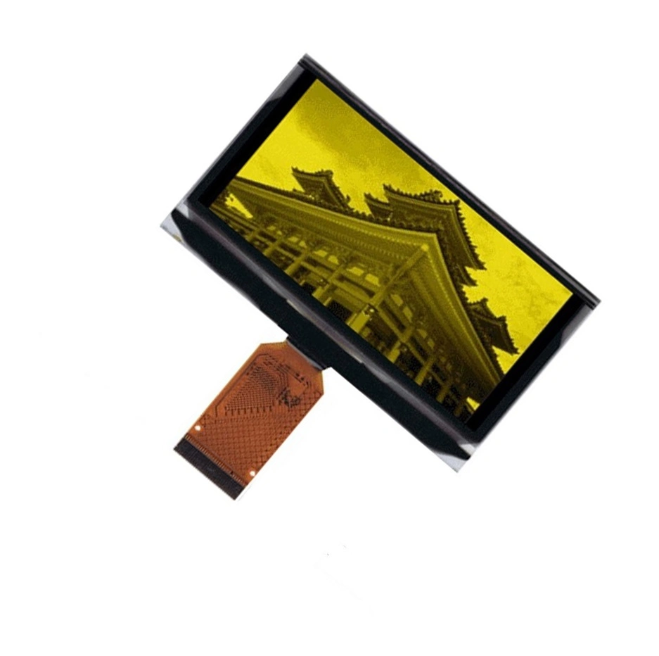 Versatile 2.7 Inch OLED Display Monochrome Green/Yellow/White Color for Medical, Instrument Applications