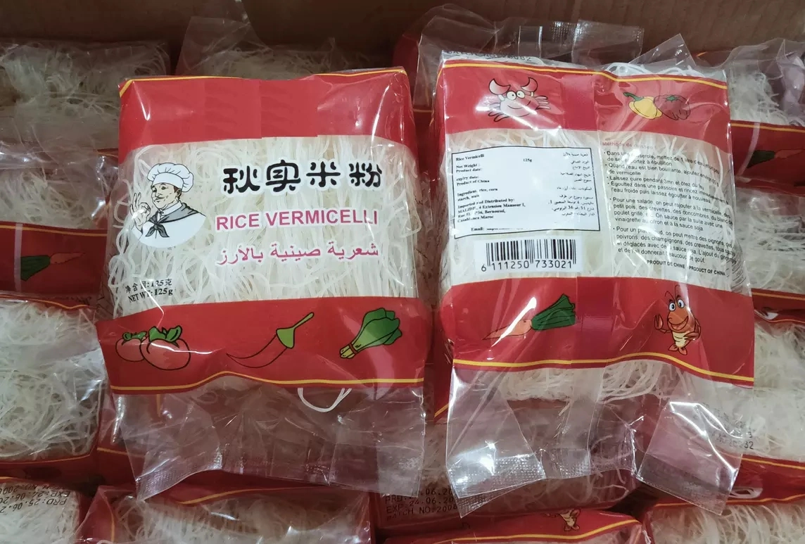 Top Quality of Rice Vermicelli with OEM Packing for Morocco Customers